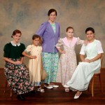 Various modest dresses